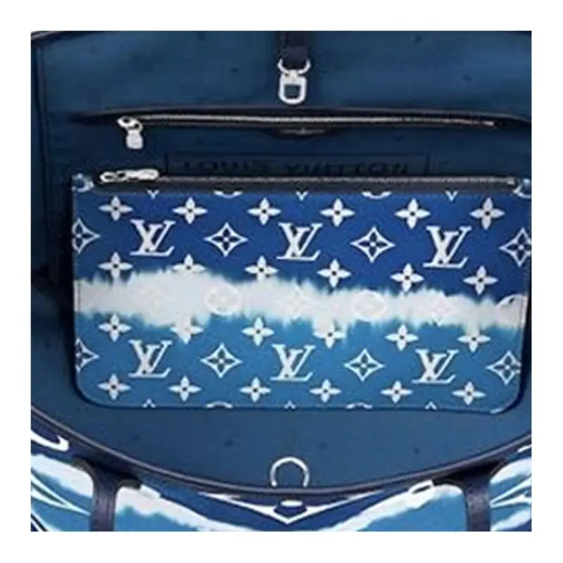 LOUIS VUITTON Neverfull Lv Escale Mm Bleu-4
