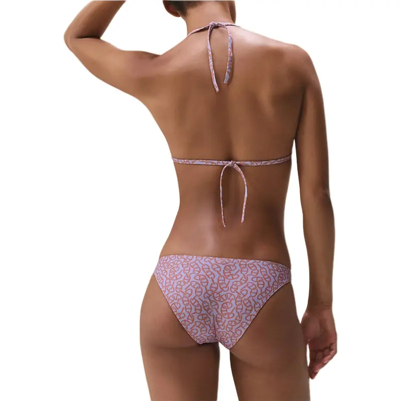 HERMES Bikini Women's Blue Pottery-1