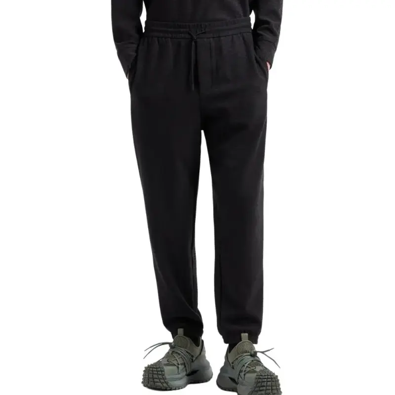EMPORIO ARMANI Asv Lyocell Blend Jersey Joggers With All over Lettering-1