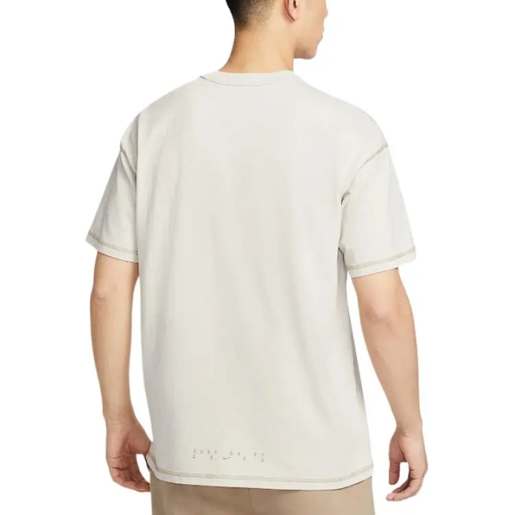 Nike Sportswear T Shirt Men's Light Bone-1