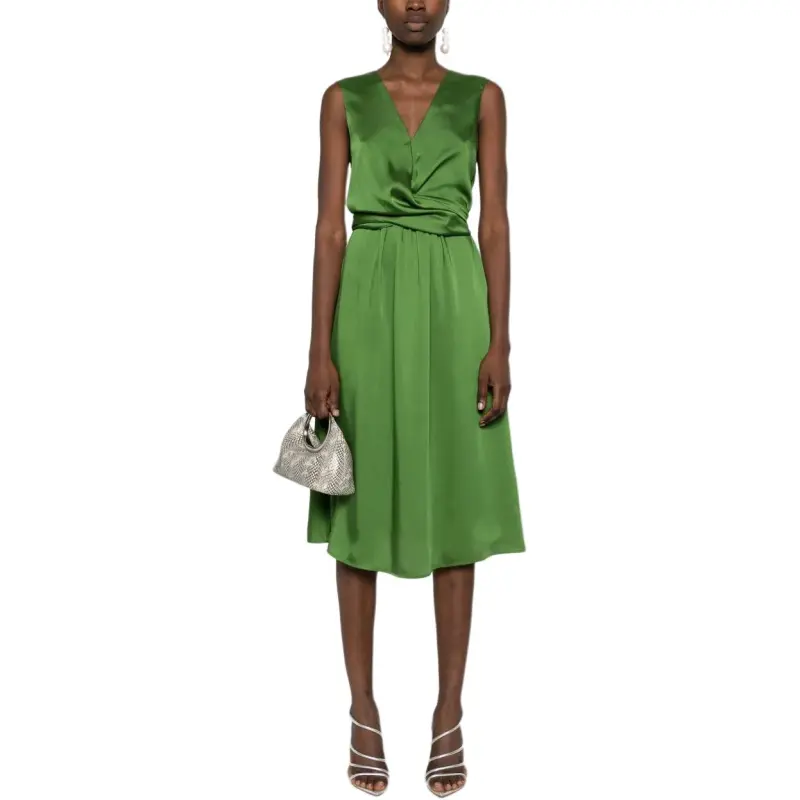 LIU·JO Satin Midi Dress-1