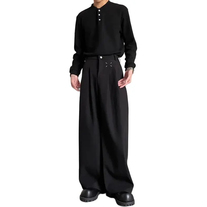 DARK HORSE Casual Pants Unisex Black-1