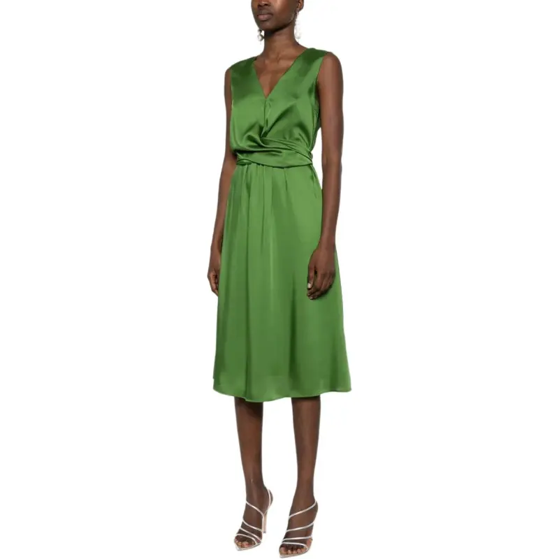 LIU·JO Satin Midi Dress-3