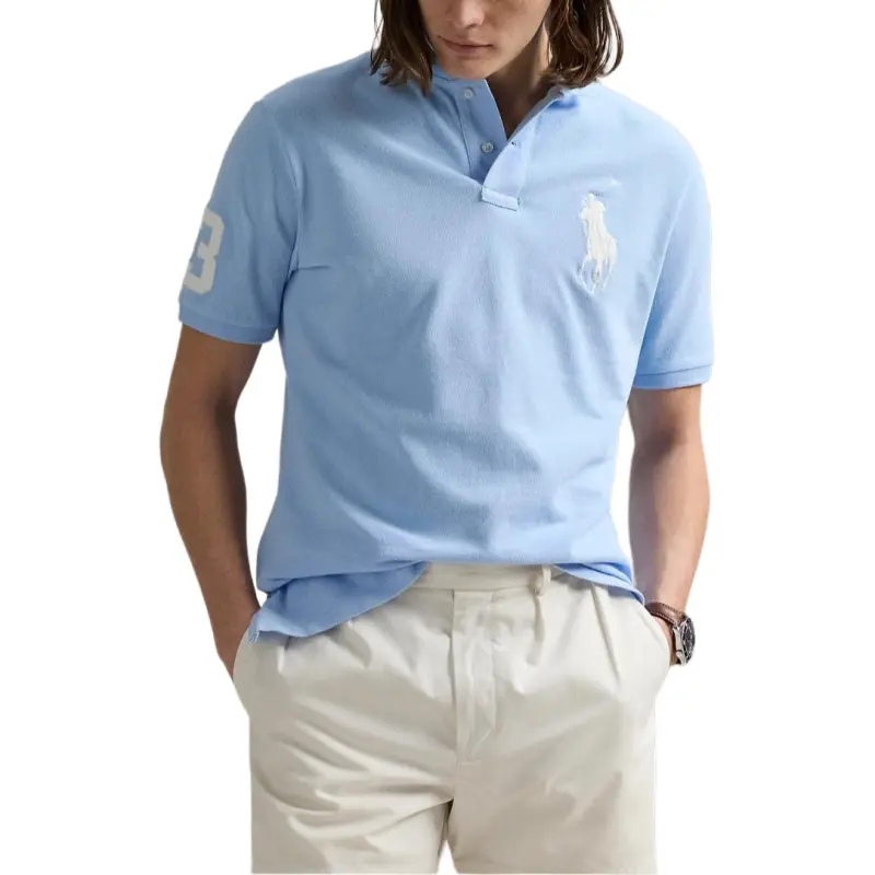 Polo Ralph Lauren Polo Shirt Men's Blue Purple-2