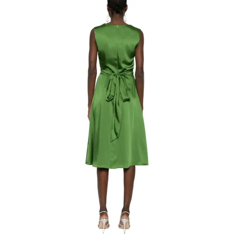 LIU·JO Satin Midi Dress-2