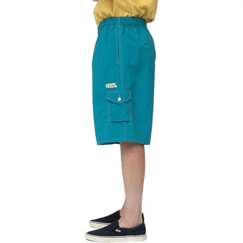 Nanamica SS25 Casual Shorts Unisex Coral Green-3