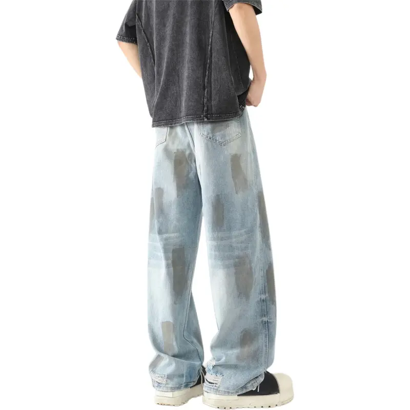 FASTFISH Jeans Unisex Blue-1