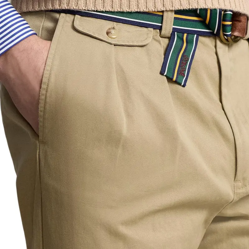 Polo Ralph Lauren Casual Pants Unisex Khaki-5