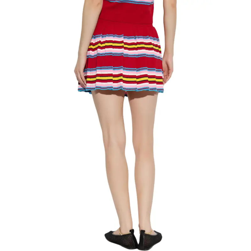 CASABLANCA Striped Mini Skirt-2