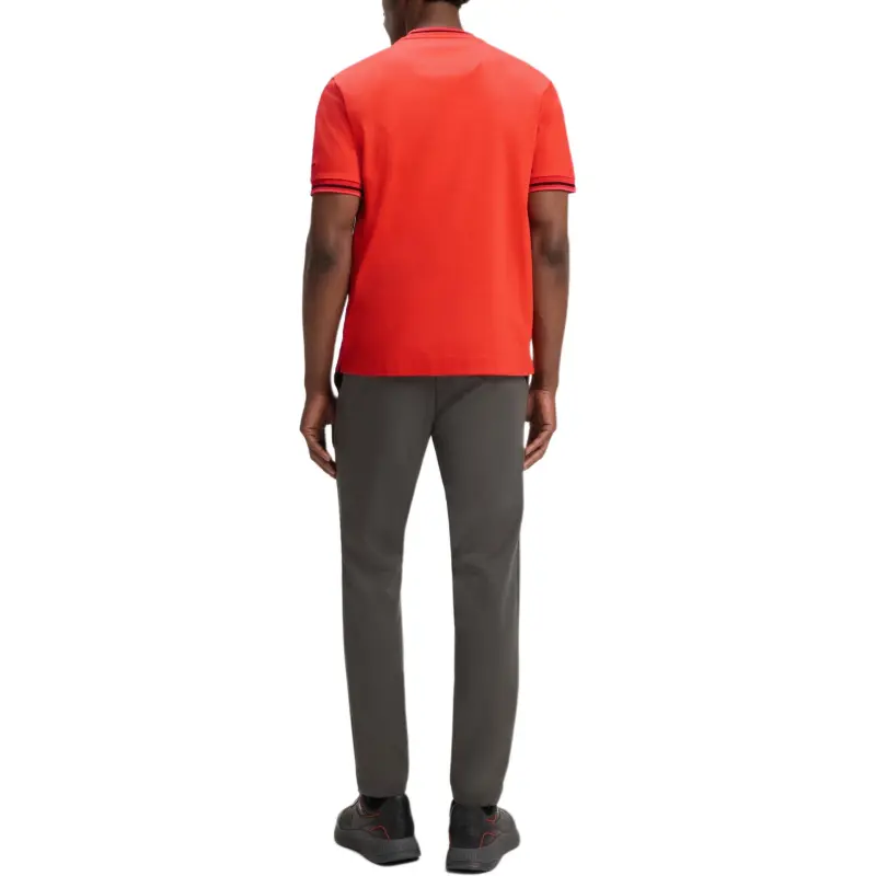 HUGO BOSS x Porsche T Shirt Men's Orange-3