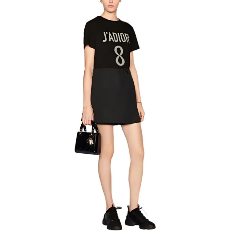 DIOR SS22 T Shirt Women's Black-1
