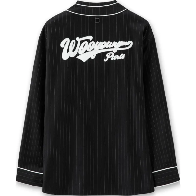 WOOYOUNGMI SS25 Shirt Men's Black-1