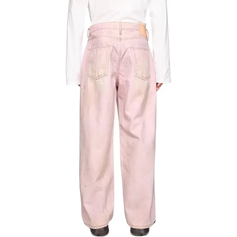 Acne Studios Jeans Unisex Light Pink-2