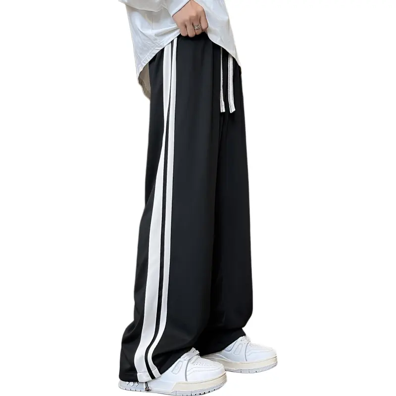 Nuthink Casual Pants Unisex Apricot-12