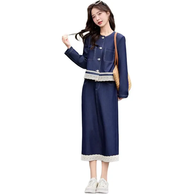 Fele.d Two Piece Skirt Sets Women's-2