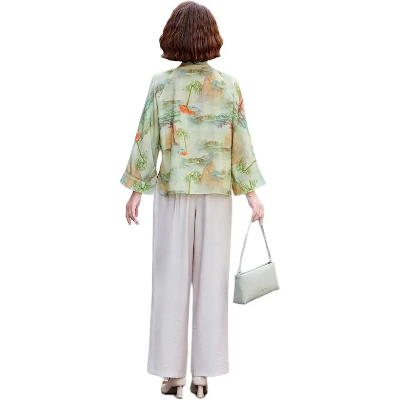 PIERRE CARDIN Chiffon Shirt Women's-1