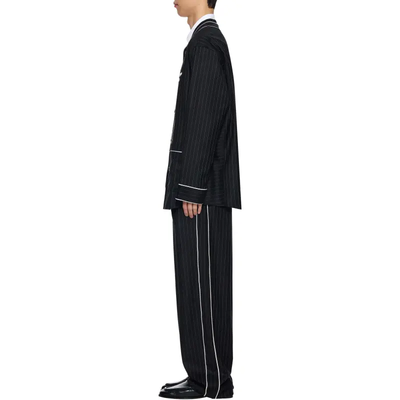 WOOYOUNGMI SS25 Shirt Men's Black-4