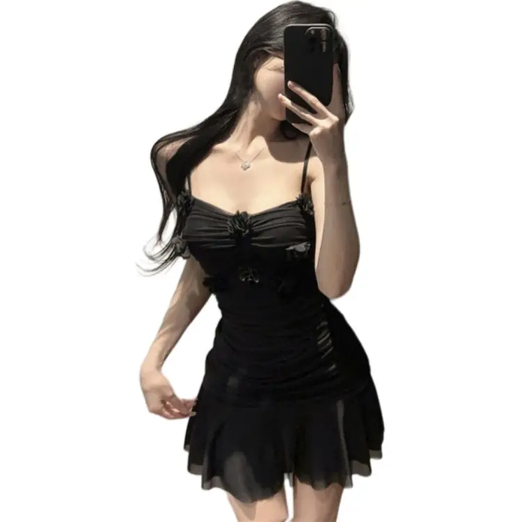 XIANSINIAO Fall Slip Dress Women's-2