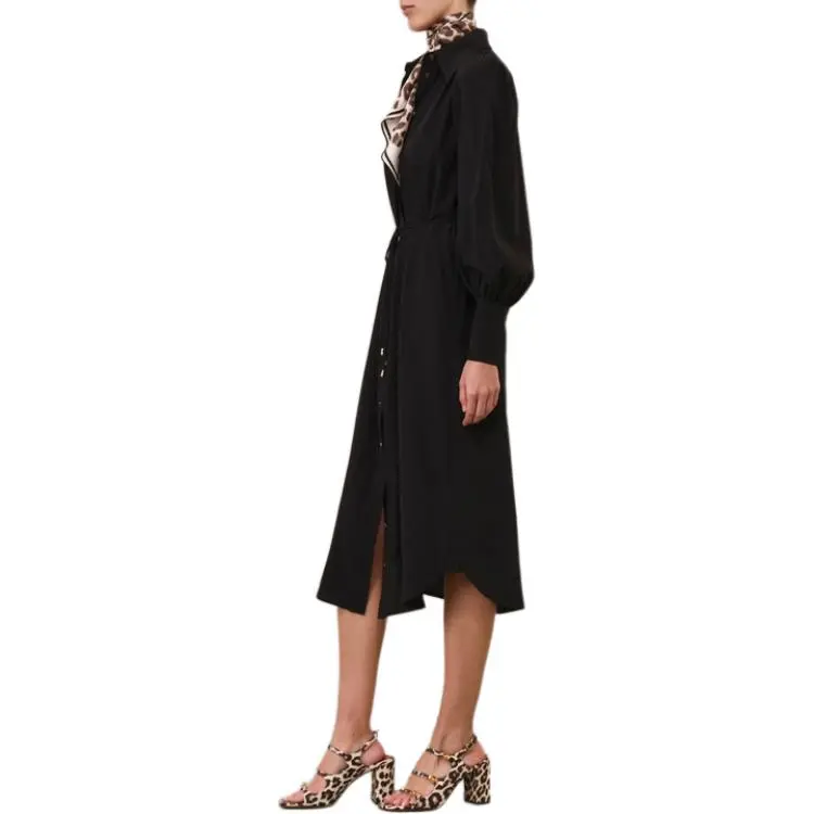 Zimmermann FW24 Long-Sleeved Dresses Women's Black-5