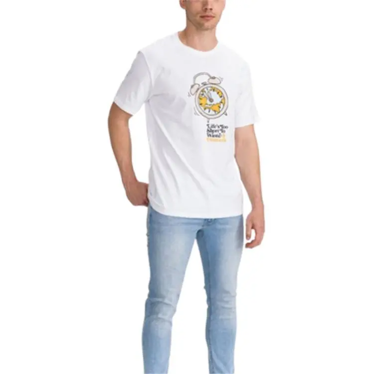 Converse T Shirts Men White-3