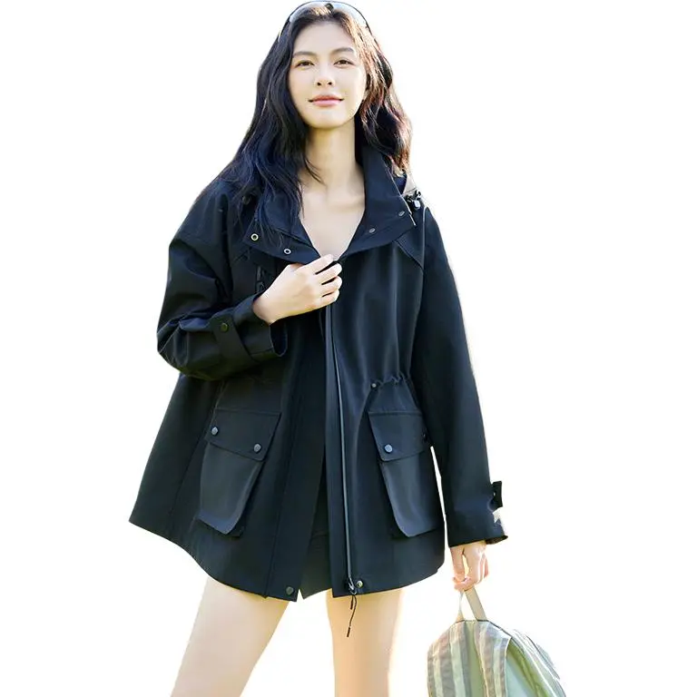 Yi Mengyuan Trench Coat Women's-3