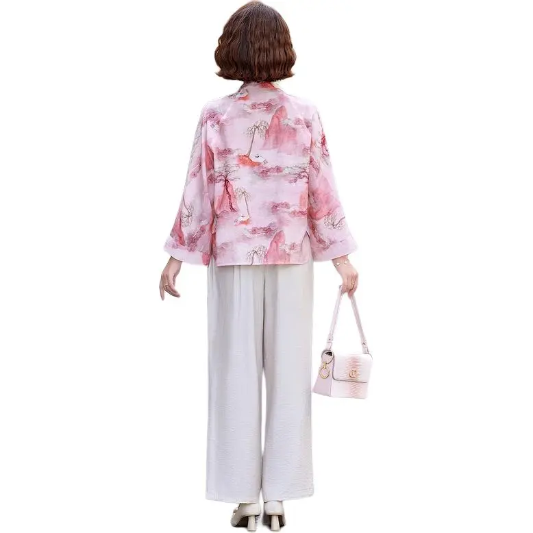 PIERRE CARDIN Chiffon Shirt Women's-5