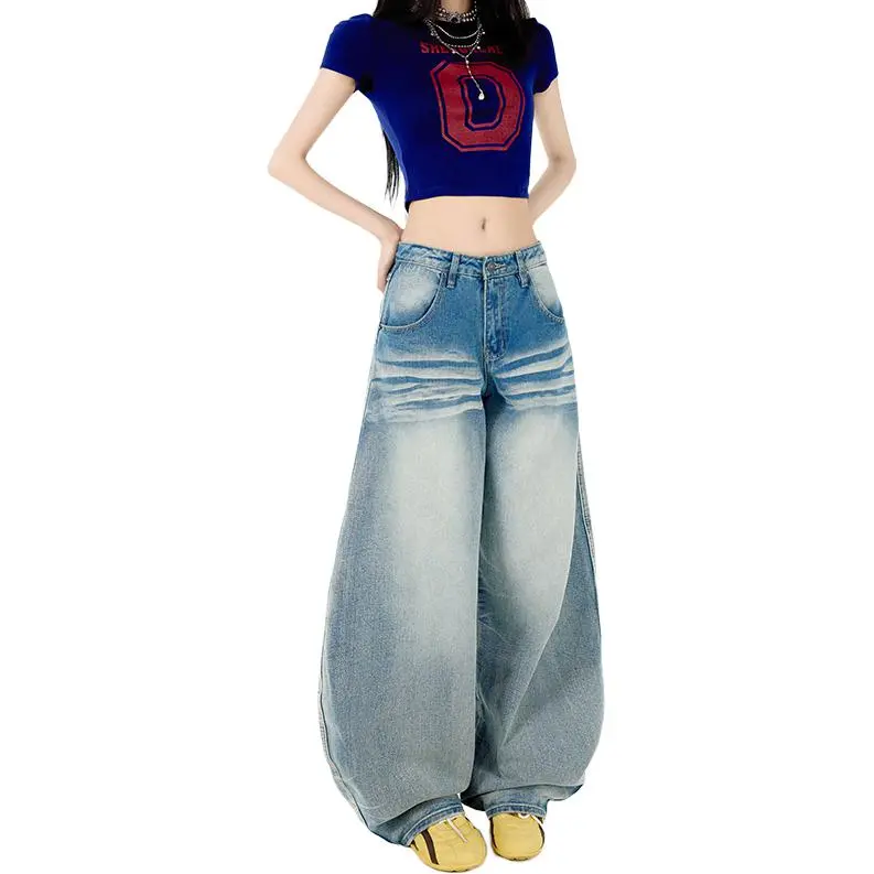 Kazakhstan Jeans Women's Light Blue-2
