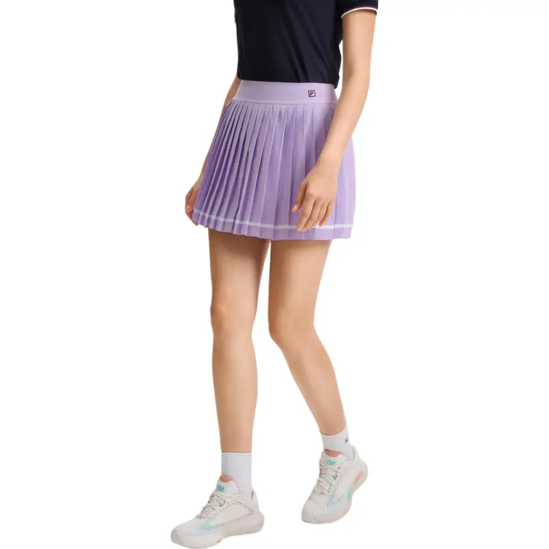 FILA Casual Short Skirts Women's Numbers Lavender-4