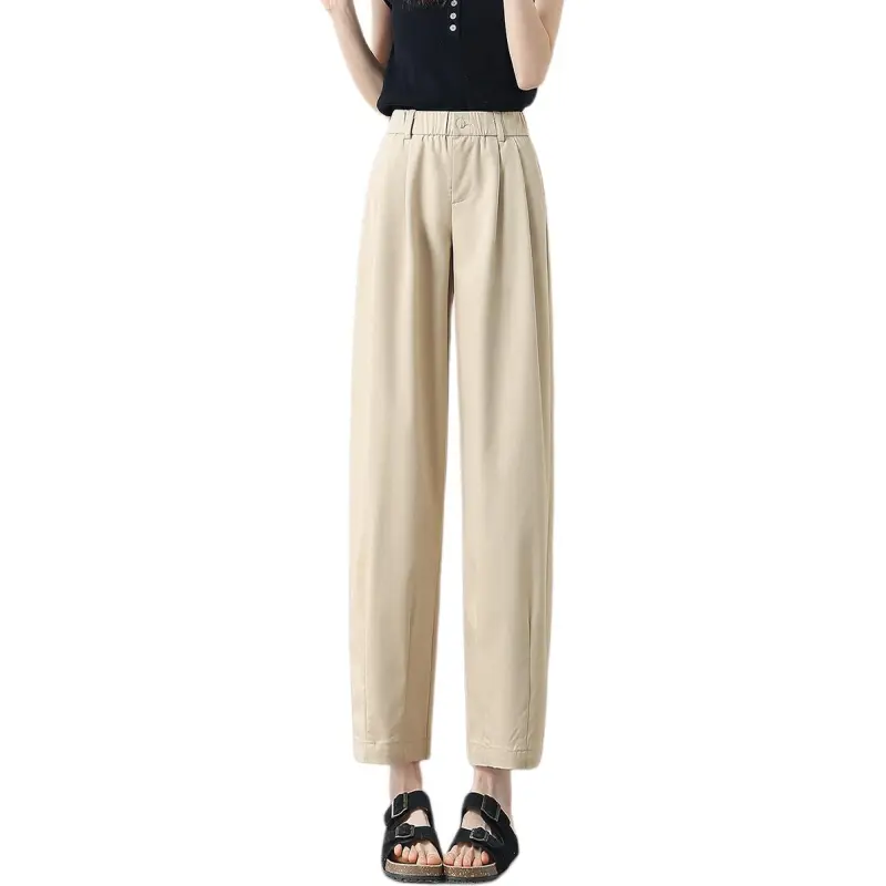 Weixi Casual Pants Women's Light Khaki-2