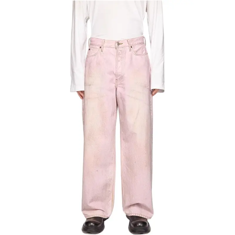Acne Studios Jeans Unisex Light Pink-1