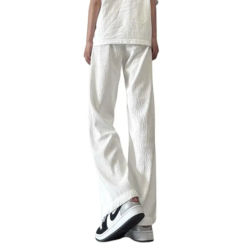 DARK HORSE Casual Pants Unisex White-1