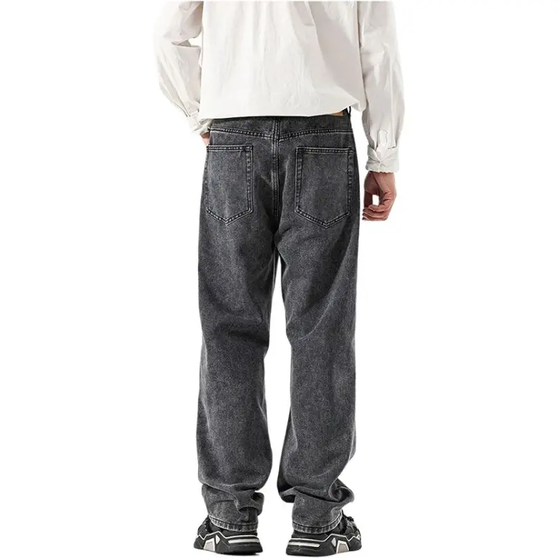 SONGS ALONG Jeans Unisex Carbon Gray-1