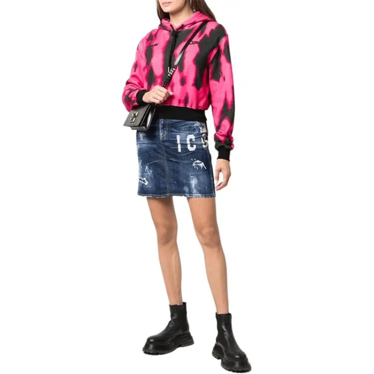 DSQUARED 2 Denim Short Skirts Women's Blue-2