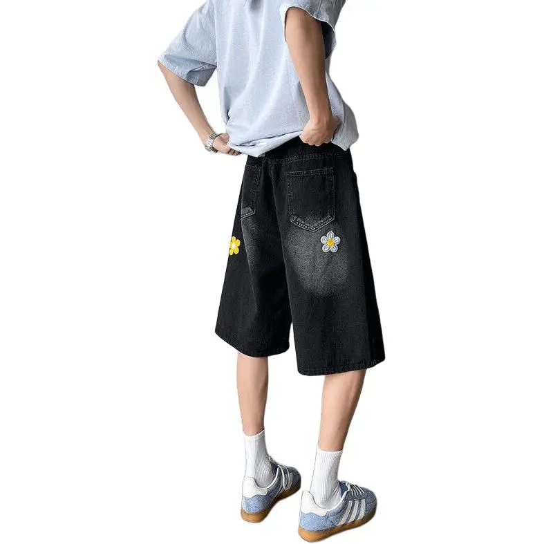 FOMOCE Denim Shorts Unisex-1