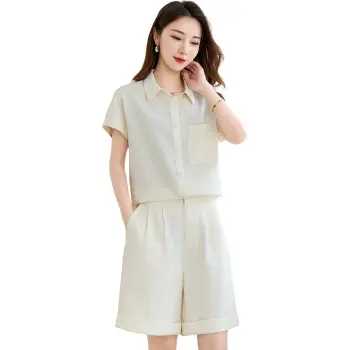Yi Mengyuan Silk Shirt Matching Set Women's