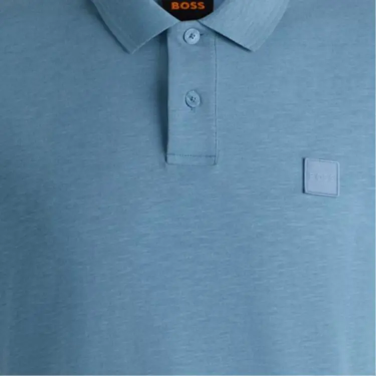 HUGO BOSS Polo Shirt Men's Light Blue-1
