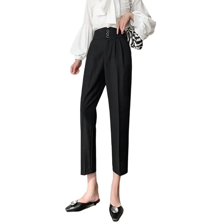 GOSO Ankle Length Pants Suit Trouser For Women's Women's-2