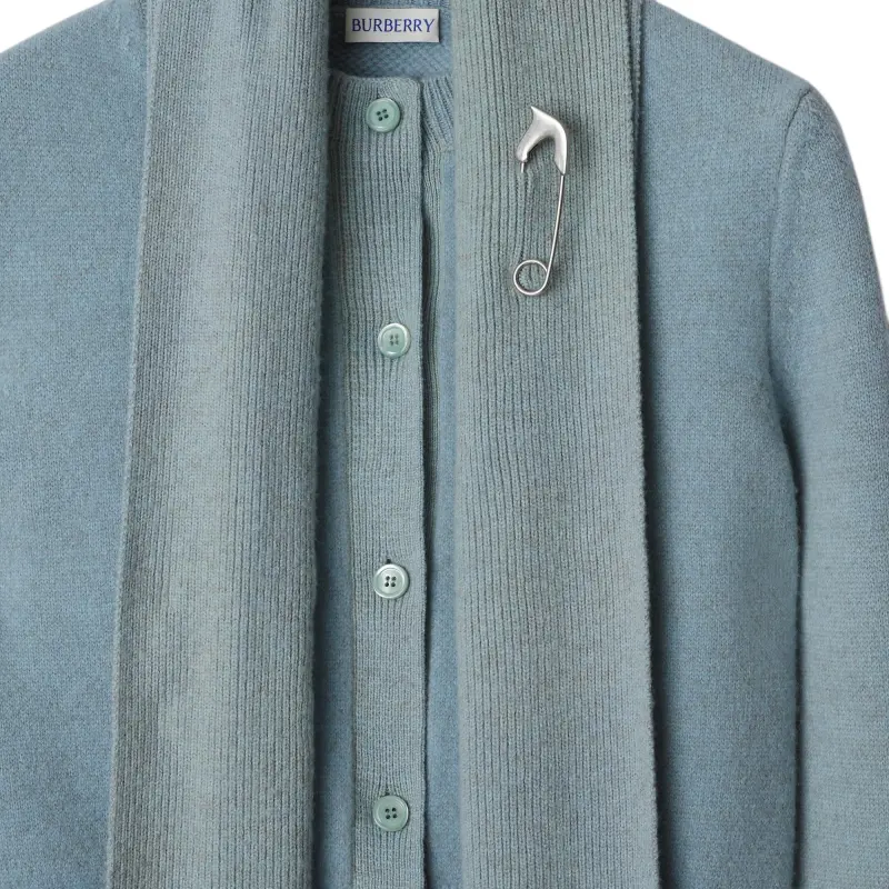 Burberry Scarf detailing Cardigan-4