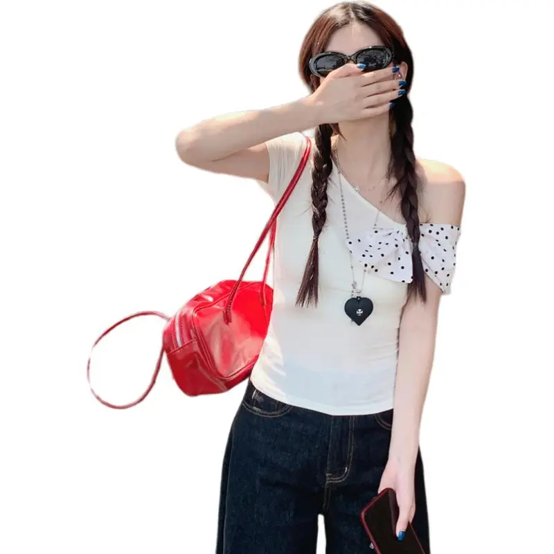 Mu Xiao Xin T Shirts Women's White-3