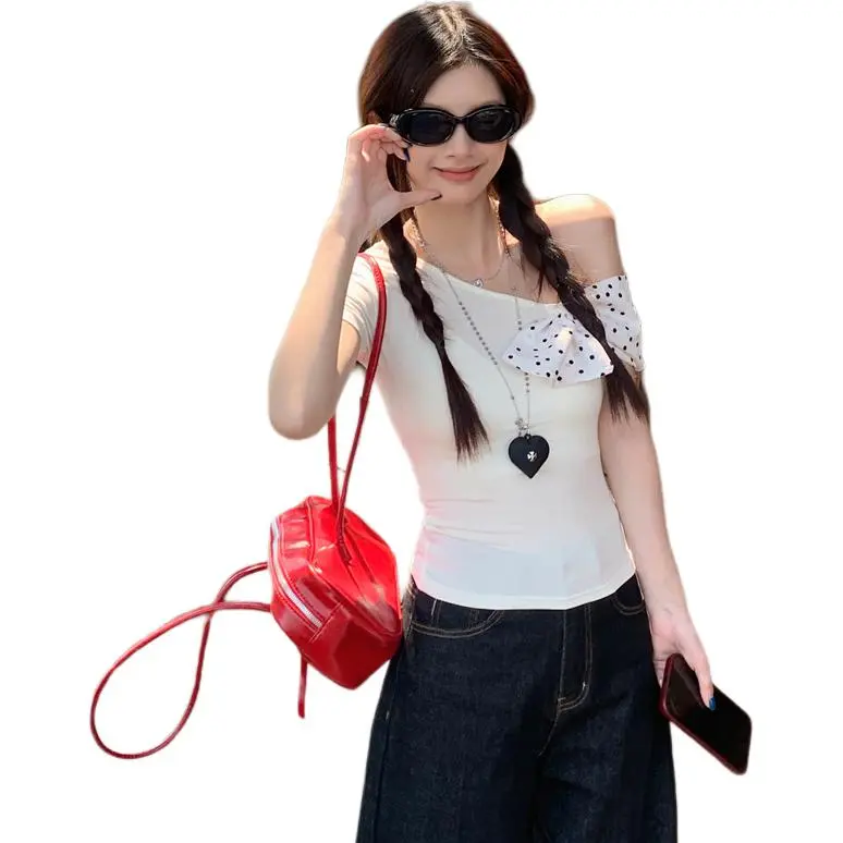 Mu Xiao Xin T Shirts Women's White-2