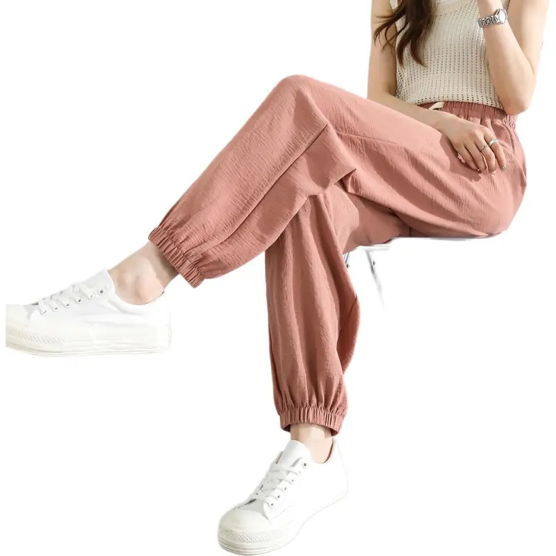 Musewave Casual Pants Women's Orange Pink-6