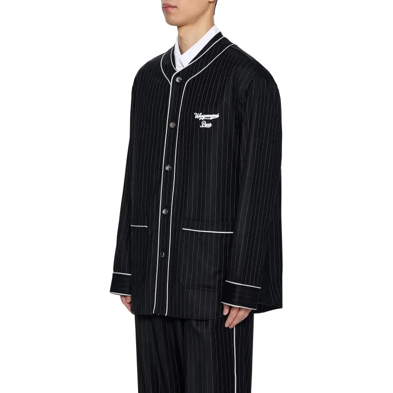 WOOYOUNGMI SS25 Shirt Men's Black-6