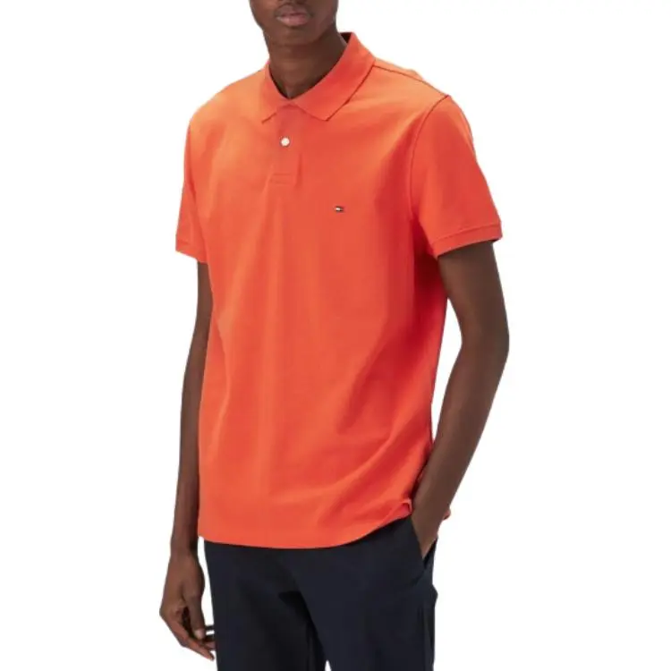 Tommy Hilfiger Polo Shirt Men's Orange-1