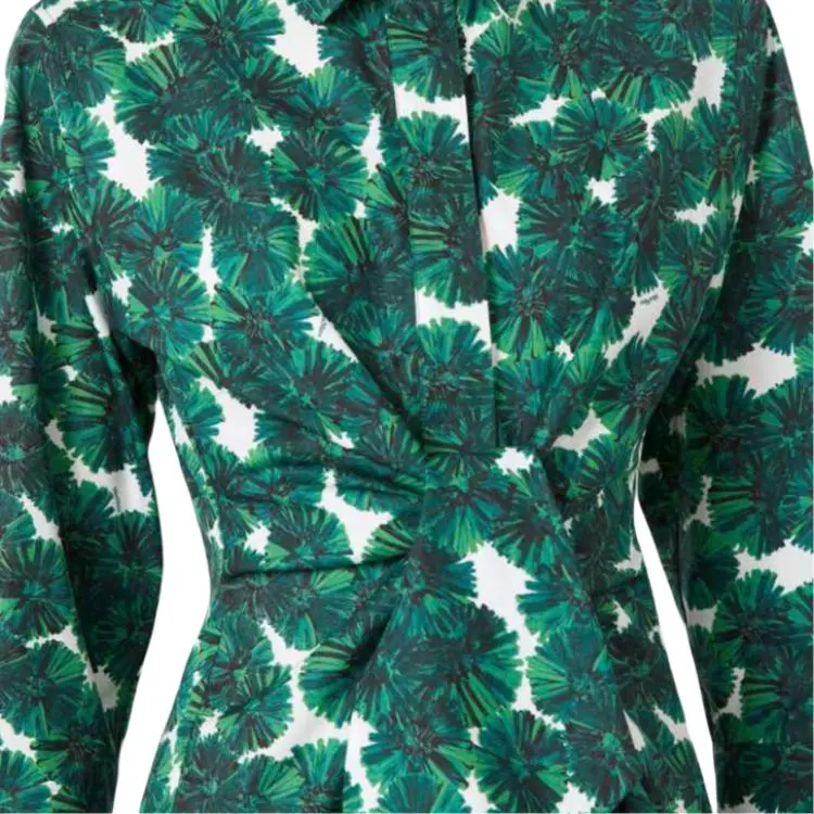 MaxMara Long Sleeved Dress Women's Green-4