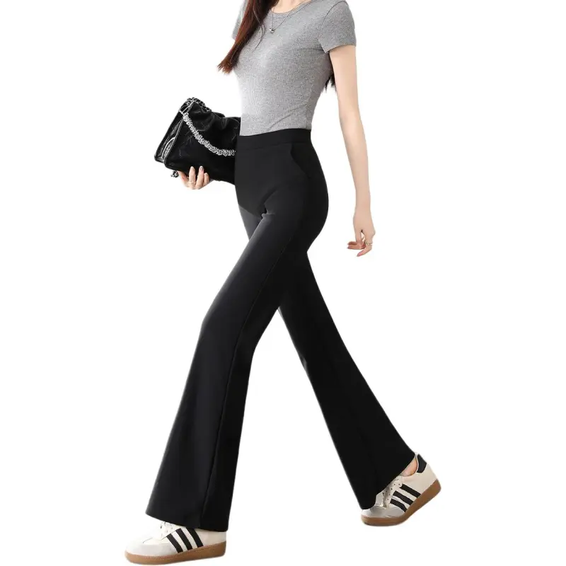 Like The Age Of Water Casual Pants Women's Black-1