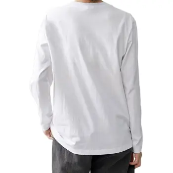 Mu Xiao Xin T Shirt Women's Abstract Artistic White T Shirt