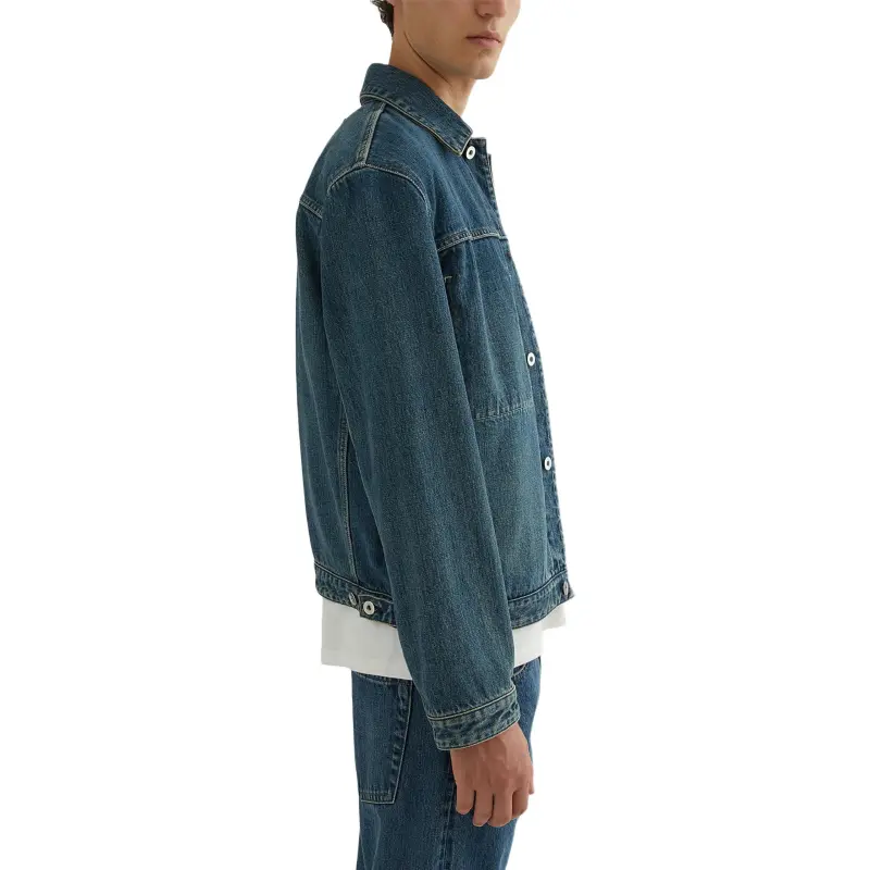 JIL SANDER Button fastening Denim Jacket-3