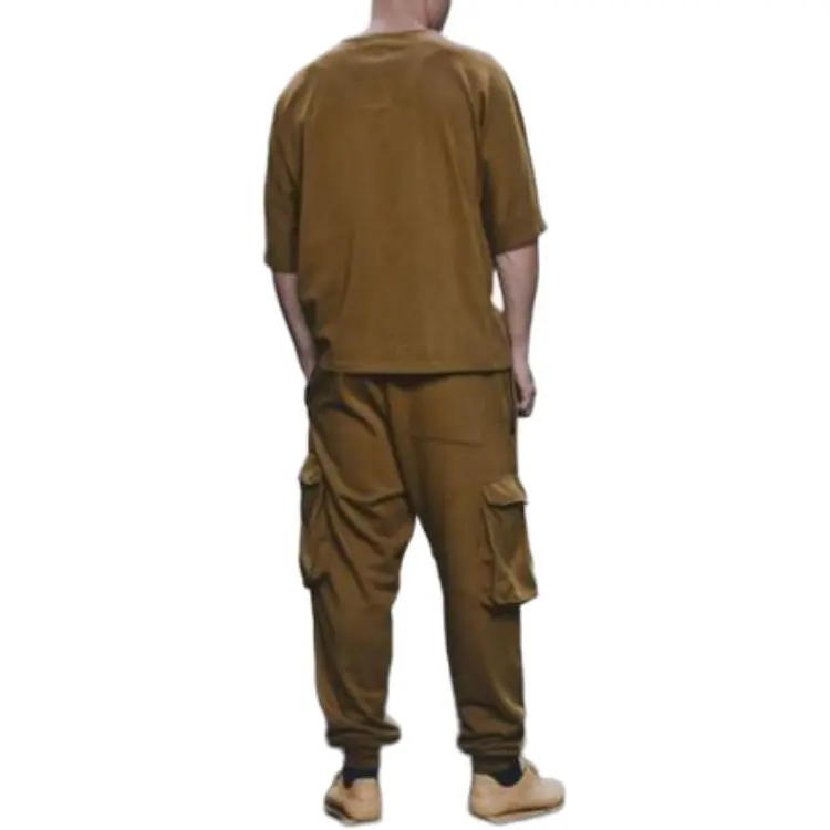 ZARA Samuel Ross Collaboration T Shirts Men Khaki-1