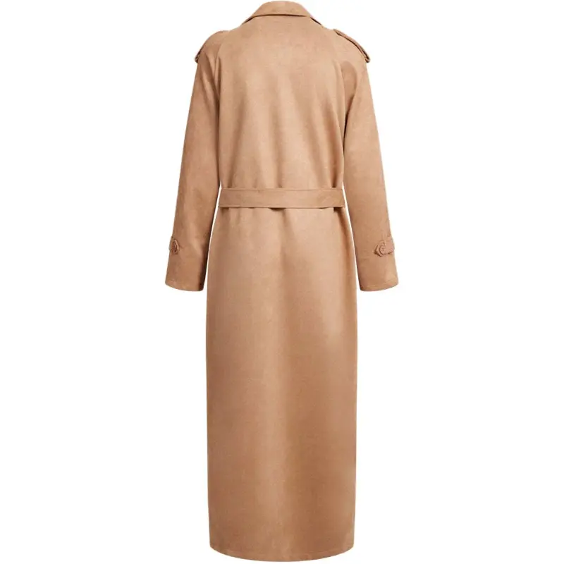 Lioness Trench Coats Women's Coffee-1