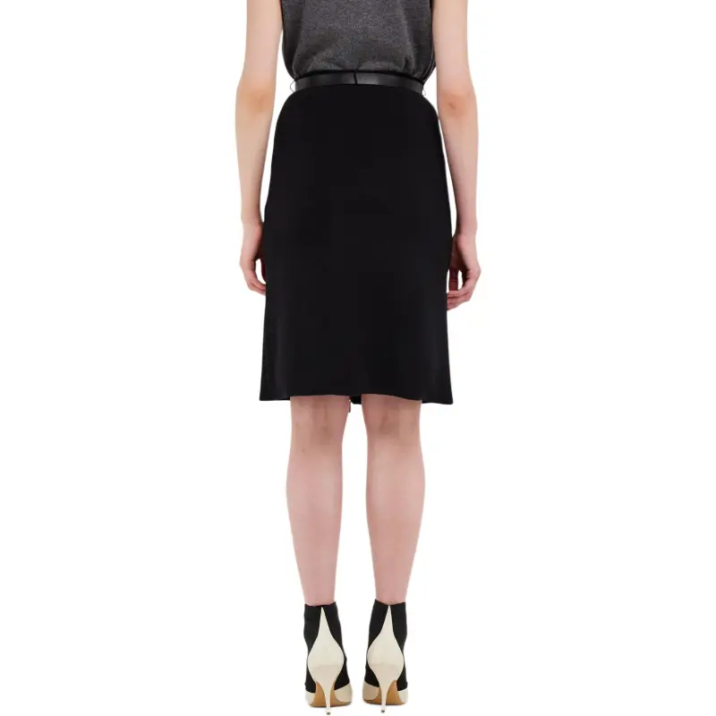 Ferragamo Zip Up Belted Skirt-3